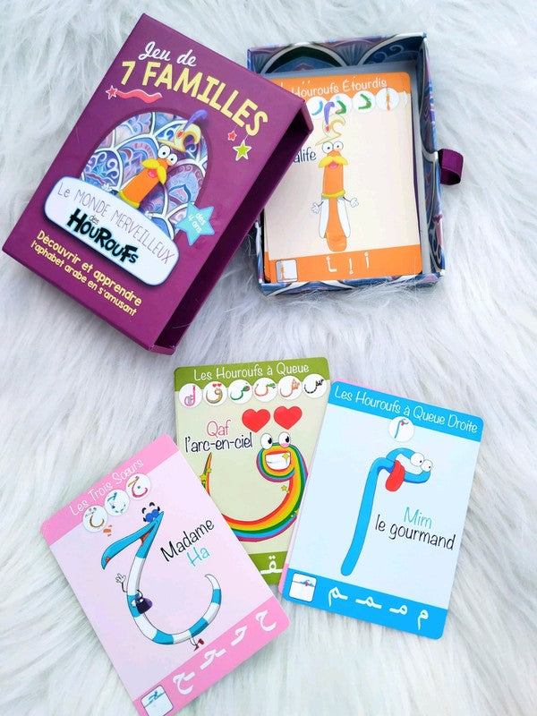 Jeu de 7 familles "Le monde merveilleux des Houroufs"