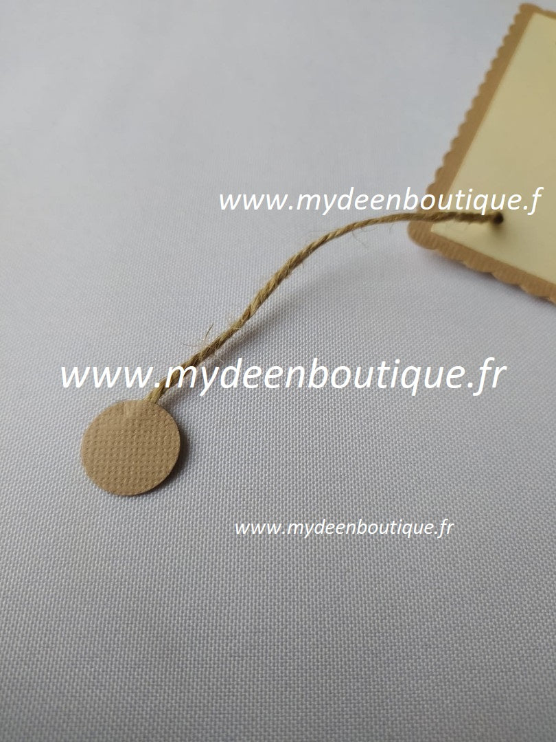 Banderole "Ramadan" Ivoire - Artisanat 100% français