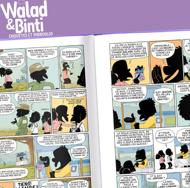 Walad et Binti - Enquêtes et imbroglios - Tome 3 -BD