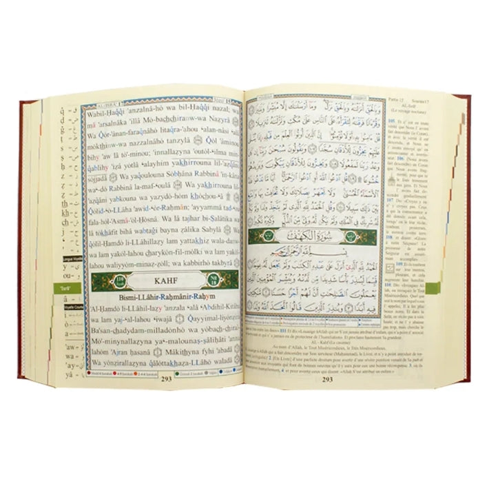 Coran complet Tajwid - Français/Arabe/Phonétique
