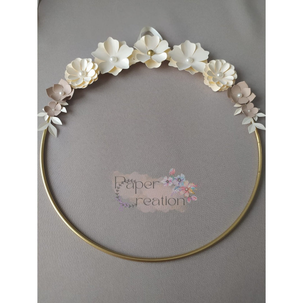 Couronne décorative 2 en 1 "Ramadan" & "Aïd Moubarak" - Artisanat français