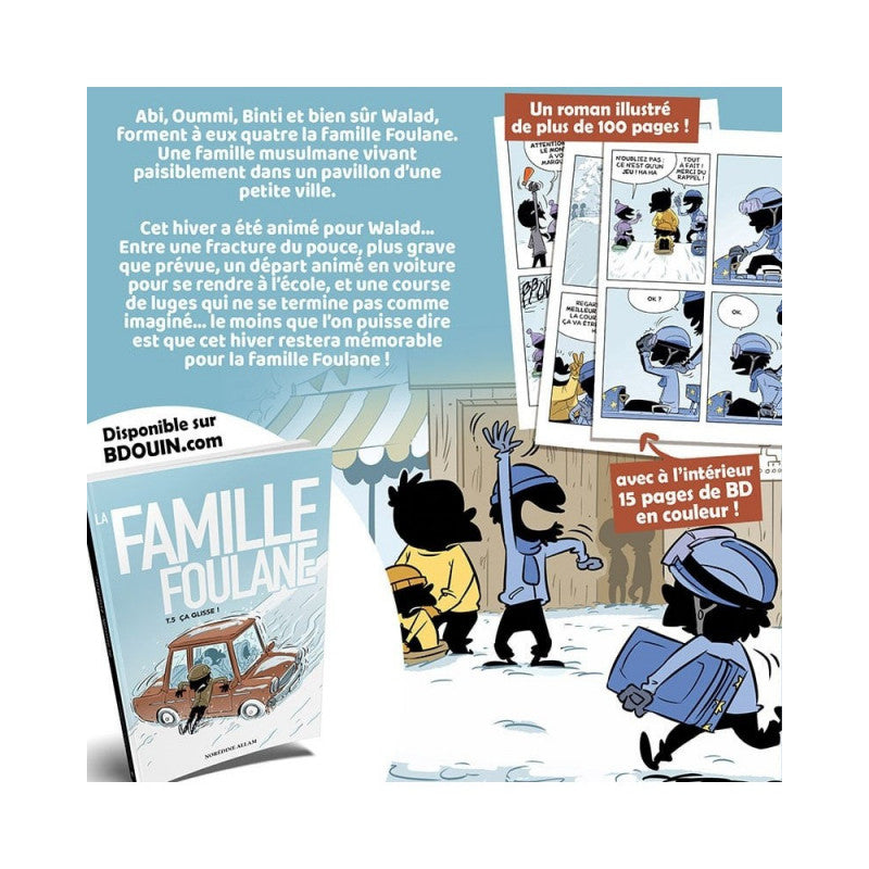 La famille Foulane - Ca glisse ! - Tome 5