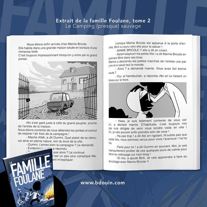 La famille Foulane - Camping (presque) sauvage - Tome 2