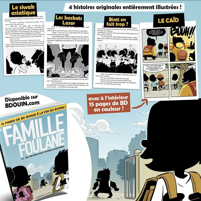 La famille Foulane - Des récréations pleines d'histoires - Tome 4