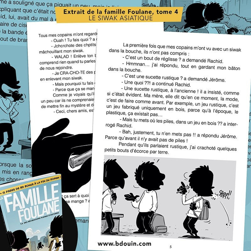 La famille Foulane - Des récréations pleines d'histoires - Tome 4