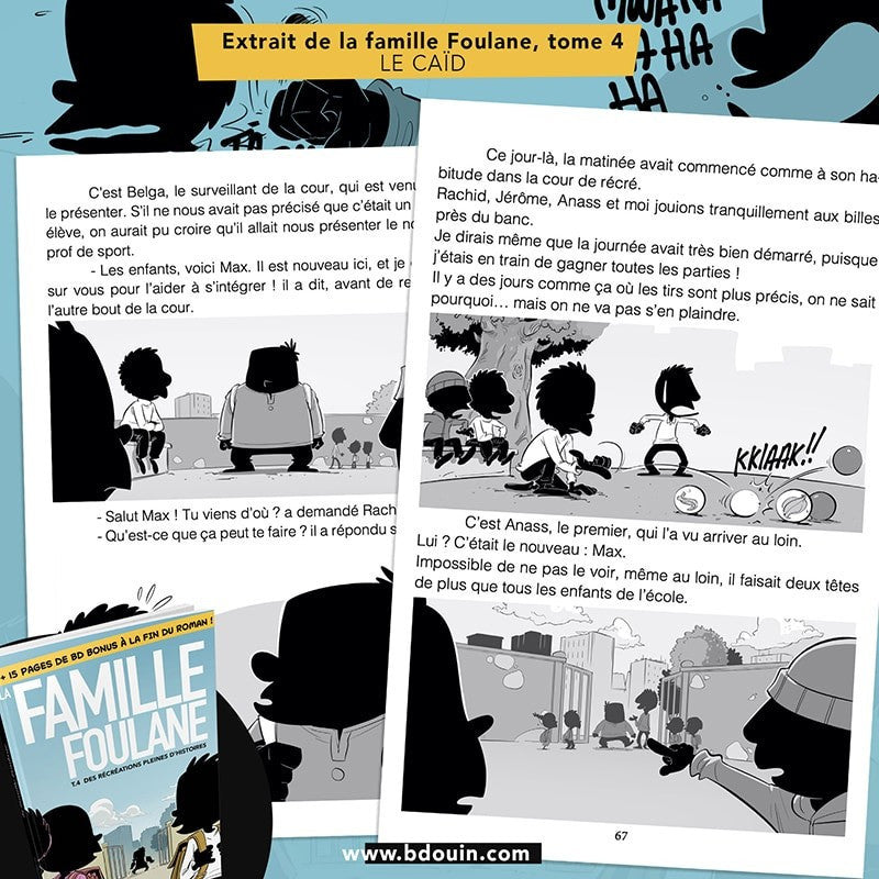 La famille Foulane - Des récréations pleines d'histoires - Tome 4
