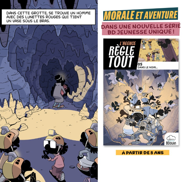 L'Agence Règle Tout - Dans le noir - Tome 5 - Mini BD