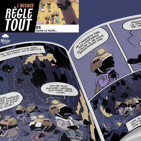 L'Agence Règle Tout - Dans le noir - Tome 5 - Mini BD