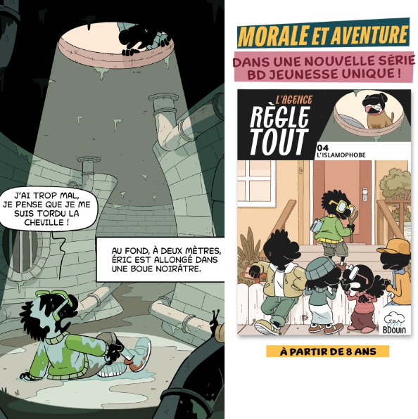 L'Agence Règle Tout - L'islamophobe - Tome 4 - Mini BD