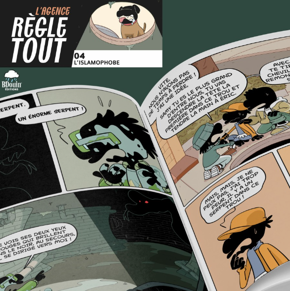 L'Agence Règle Tout - L'islamophobe - Tome 4 - Mini BD