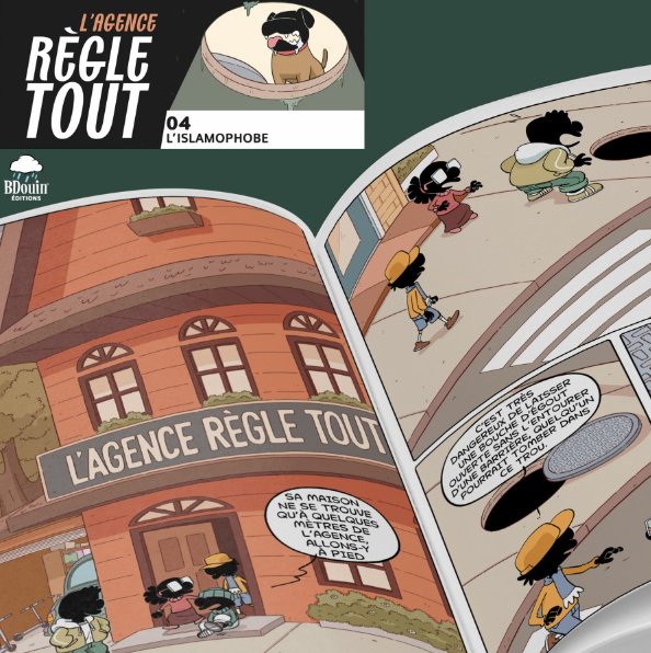 L'Agence Règle Tout - L'islamophobe - Tome 4 - Mini BD