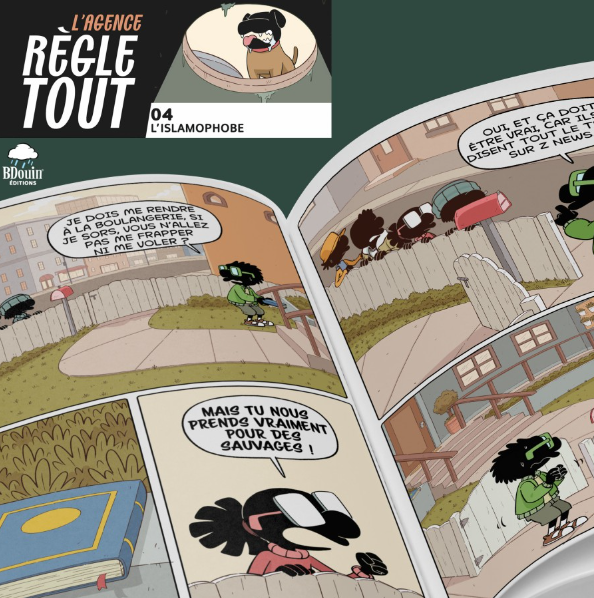 L'Agence Règle Tout - L'islamophobe - Tome 4 - Mini BD