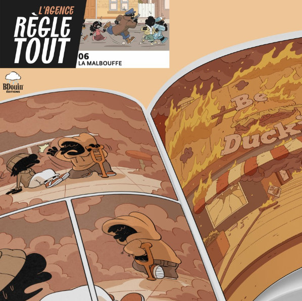 L'Agence Règle Tout - La malbouffe - Tome 6 - Mini BD