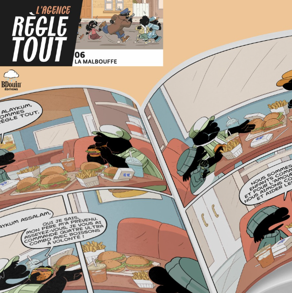 L'Agence Règle Tout - La malbouffe - Tome 6 - Mini BD