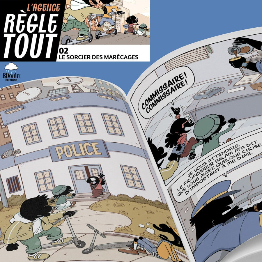 L'Agence Règle Tout - Le sorcier des marécages - Tome 2 - BD