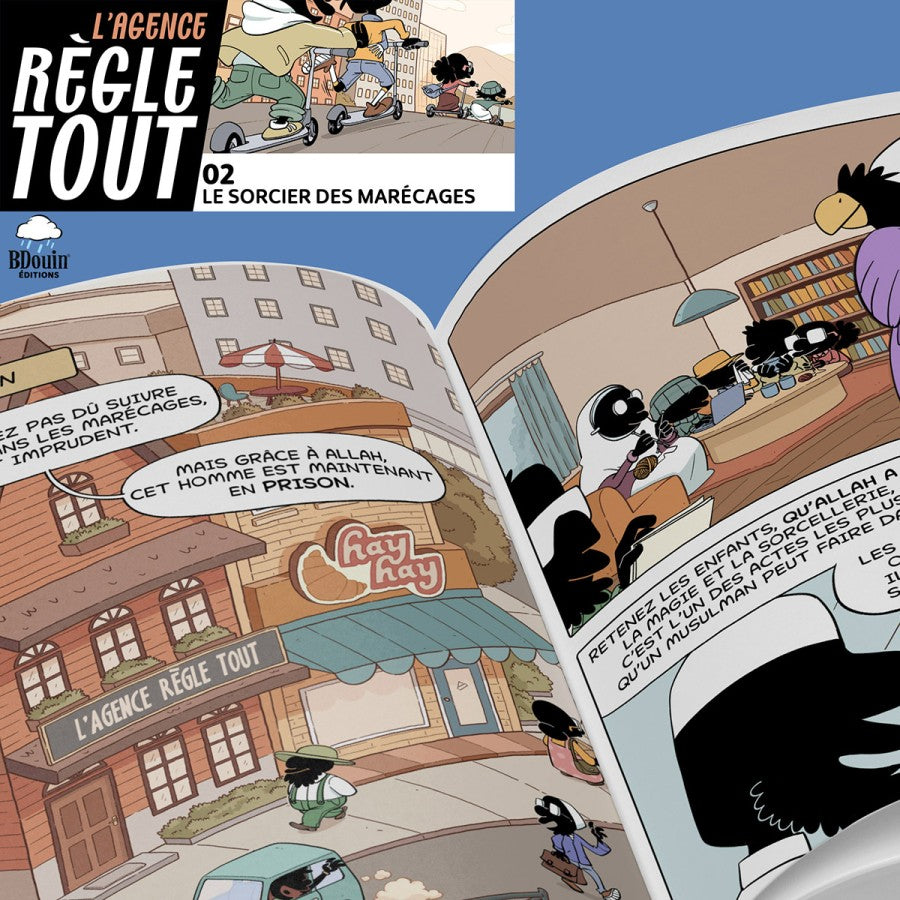 L'Agence Règle Tout - Le sorcier des marécages - Tome 2 - BD