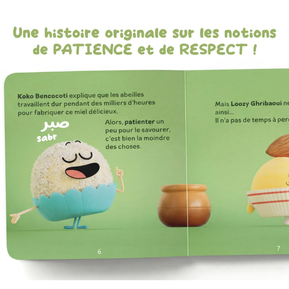 La ruche et le miel - J'apprends à patienter - Conte Halua