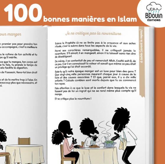 Mini guide illustré - 100 Bonnes manières en Islam à l'attention de la jeunesse