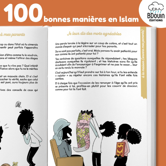 Mini guide illustré - 100 Bonnes manières en Islam à l'attention de la jeunesse