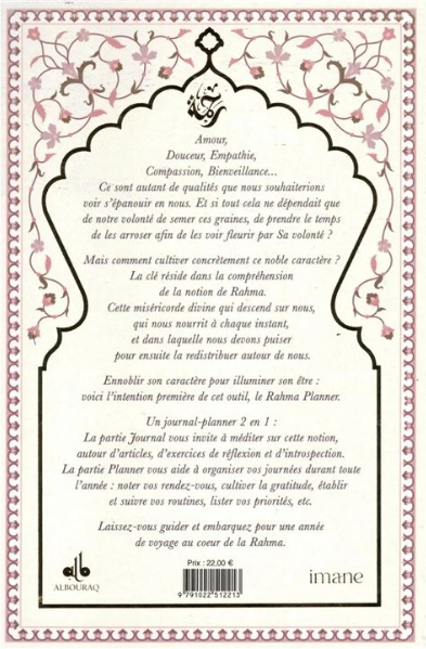 Rahma Planner - 365 jours pour faire fleurir en soi la Rahma