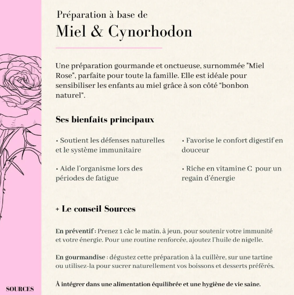 Miel Rose de Russie