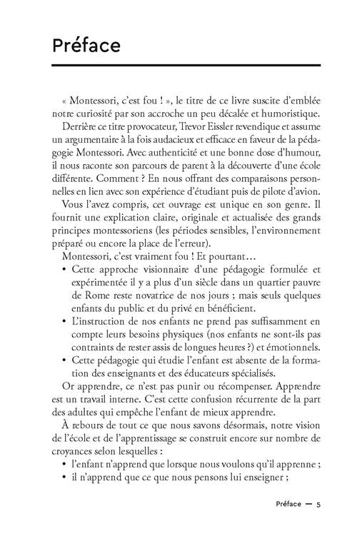 Montessori, c'est fou !