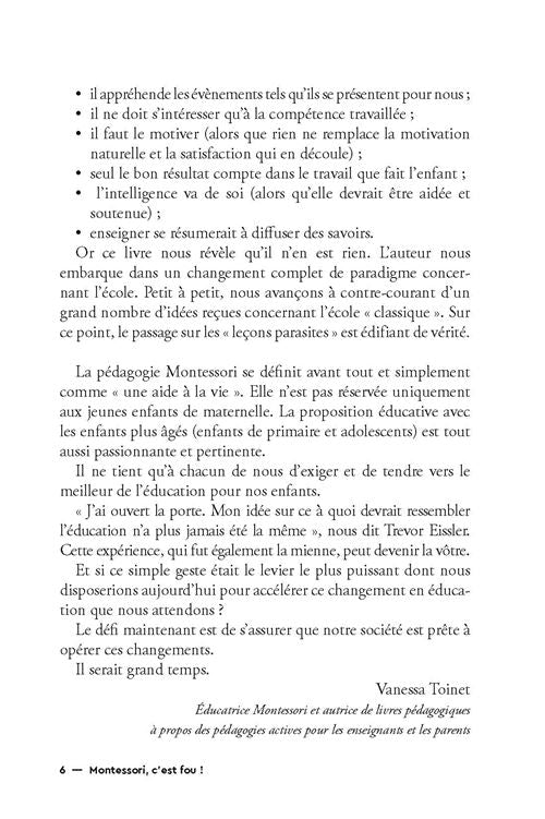 Montessori, c'est fou !