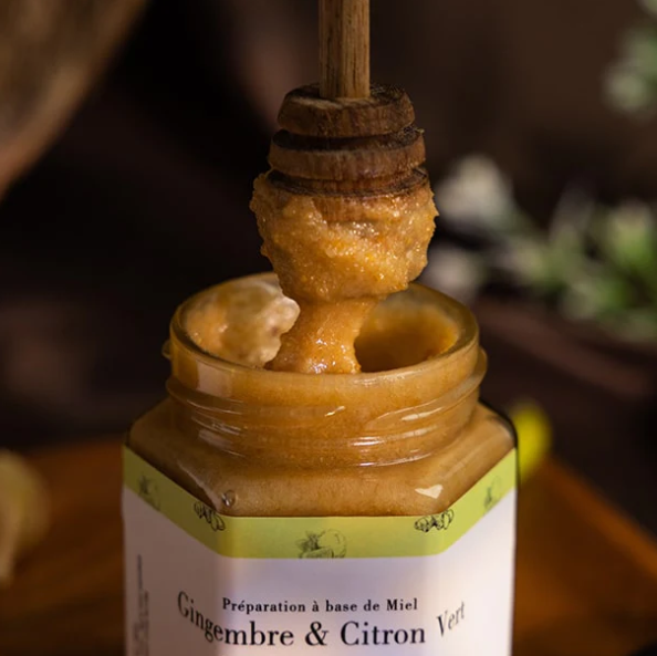Miel Gingembre frais et Citron vert