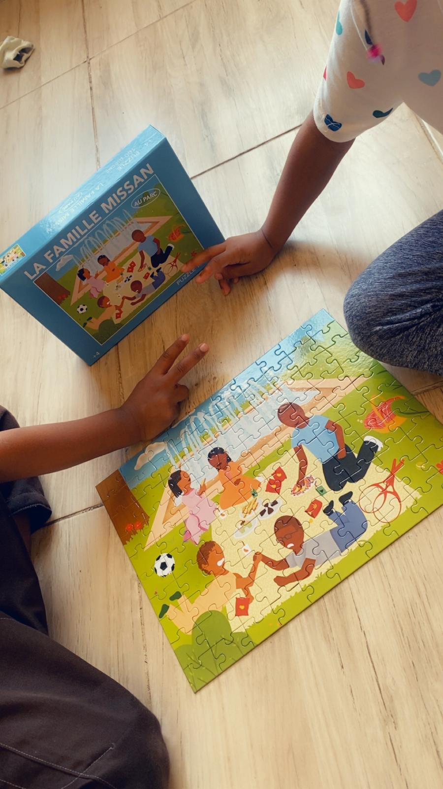 Puzzle - La Famille Missan - Au parc