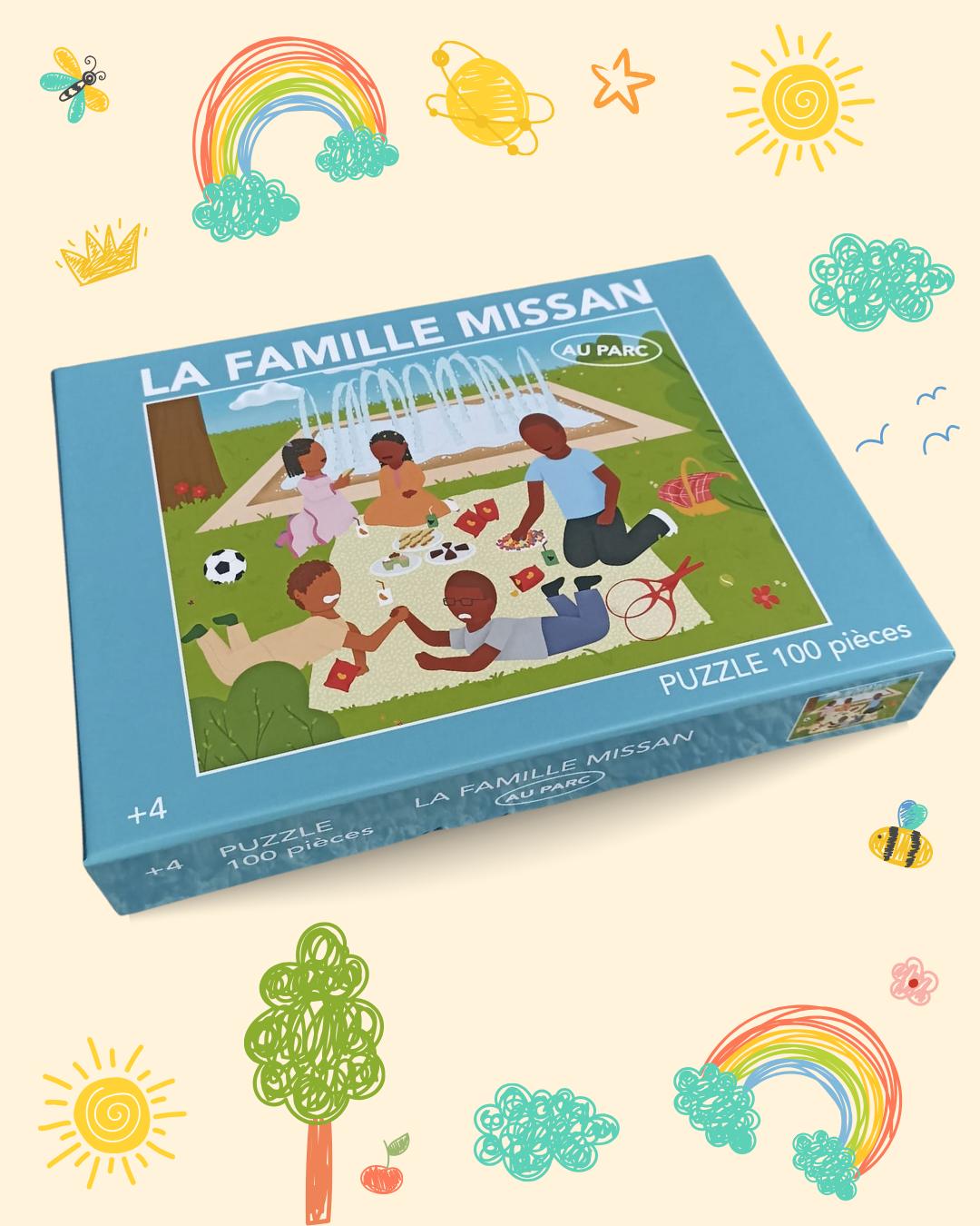 Puzzle - La Famille Missan - Au parc