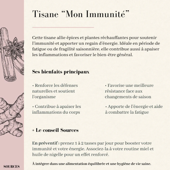Mon Immunité - Tisane Bio